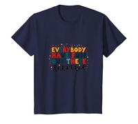 Everybody Have Fun Out There Joyful Celebration T-Shirt, Kids, Navy, 6 Years