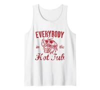 Everybody in The Hot Tub Funny Southern Crawfish Cajun Tank Top