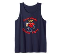 Everybody in the pub gettin tipsy dancing heart Tank Top