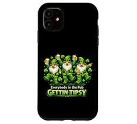 Everybody in the Pub Gettin Tipsy St Patricks Day Gnomes Case for iPhone 11