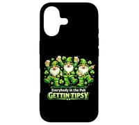 Everybody in the Pub Gettin Tipsy St Patricks Day Gnomes Case for iPhone 17