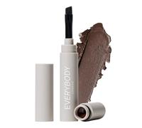 EVERYBODY LONDON Eyebrow Pomade with oblique brush, cream formula, matte, precise finish, perfect shape all day long (Dark Brown)