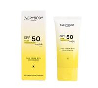 EVERYBODY LONDON Face Cream with SPF 50, Niacinamide, UVA/UVB Protection, Moisturiser, 50 ml