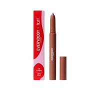 EVERYBODY LONDON x FLUFF, Twisted Contour and Lipstick, 2in1, Blending Lip Crayon, Cream Crayon, Satin Finish, Strong Opacity (Bare Blush)