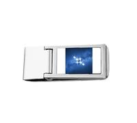 Everybody Loves Beautiful Lucky Stars Slim Money Clip Stainless Holder Pocket Wallet