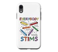 Everybody Stims Special Education Teacher Autism Awareness Case for iPhone XR