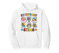 Everybody Stims Special Education Teacher Autism Awareness Pullover Hoodie