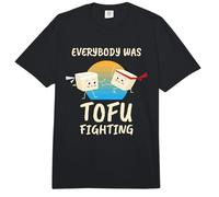 Everybody Tofu Fighting I Tofu Vegan Meatless Vegetarian Comfort Colors Adult Heavyweight T-Shirt