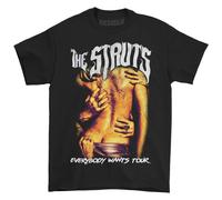 Everybody Wants Cotton T-Shirt The Struts Black XL