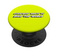 Everybody Wants to Rule The World | 1980's Music 80s PopSockets Adhesive PopGrip