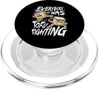 Everybody Was Tofu Fighting Tofu Lover Food Jokes PopSockets PopGrip for MagSafe