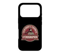 Everybody's Favorite Stenographer Court Reporter Case for iPhone 17 Pro