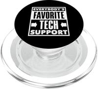 Everybodys Favorite Tech Support Funny IT Admin PopSockets PopGrip for MagSafe