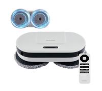 EVERYBOT EDEG2 Robot Mop Cleaner for Hard Floors, Dual Spin Powerful Mop Removes Dust and Stains, Quiet Fast Cleaning, Slim Design for Under Furniture, Remote Control