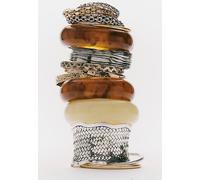 Everyday Arm Party Bangle Set at Free People in Tort/Gold - female