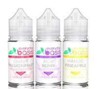 Everyday Basis Water Flavoring - Liven Up Your Water - Great Taste - Great Flavors - Keto Friendly, 0 Calories - No Dyes or Food Coloring (Tropical Variety Pack)