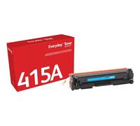 Everyday by Xerox Cyan Toner compatible with HP 415A (W2031A), Standard Capacity
