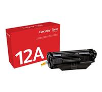 Everyday By Xerox Mono Toner Compatible With Hp 12A (Q2612A), Standard Capacity