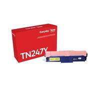 Everyday Yellow Toner compatible with Brother TN-247Y, High Yield