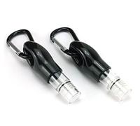 Everyday Carry Seasoner - EDC Key Ring Storage Capsule & Dispenser for Spices, Herbs, Chilli and Seasoning. UK-Made. (2 Packs)