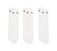 Nike Everyday Lightweight Crew Socks 3 Pairs EU 46-50 White / Black