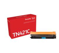 Everyday™ Cyan Toner by Xerox compatible with Brother TN-421C, Standard capacity