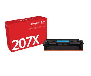 Everyday™ Cyan Toner by Xerox compatible with HP 207X (W2211X), High capacity
