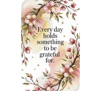 Everyday Holds Something to Be Grateful For: An Elegant Olive & Floral Gratitude Journal for Mindful Reflection and Inner Peace