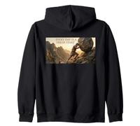 Everyday is a fresh start - Ironic Motivational Design Zip Hoodie