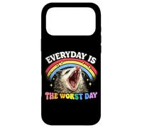 Everyday Is The Worst Day Funny Screaming Opossum Meme Case for iPhone 17 Pro Max