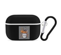 Everyday Is Trash Day Raccoon Printed Bluetooth Earbuds Case Colorful Wireless Headphones Covers Compatible With AirPods Pro 2