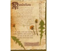 Everyday Magic: The Dandelion Grimoire of Wish & Wonder - A Botanical Wellness Notebook | Moon Phase Tracker | Daily Intention Journal | 7 x 10 Inch | 110 Pages | Parchment-Inspired Matte Cover