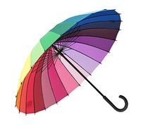 Everyday Rainbow Umbrella, Closed Length 80 cm Open Diameter 105 cm, Rainbow