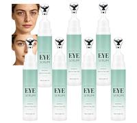 Everyday Revitalizing Under Eye Serum, Hydrating Anti-Wrinkle Eye Concentrate, Firming Brightening Eye Essence, Eye Gel for Improving Fine Lines, Cooling Roller Eye Cream for Woman & Man (7pcs)