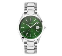 Everyday Stainless Steel Green Dial Unisex Watch