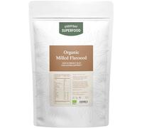 Everyday Superfood Organic Milled Flaxseed 1.8kg | Cold Ground linseed | Lab-tested for Retail Grade food safety compliance | Suitable for baking