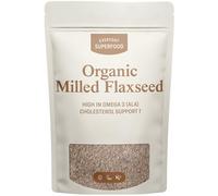 Everyday Superfood Organic Milled Flaxseed 190g | Cold Ground linseed | Lab-tested for Retail Grade food safety compliance | Suitable for baking