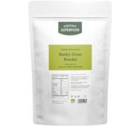 Everyday Superfood Organic New Zealand Barley Grass Powder 1kg, Green Fine Milled Barley Grass Ideal in Juice and Smoothies