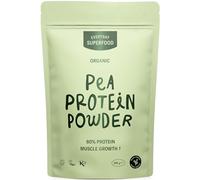 Everyday Superfood Organic Pea Protein Powder 190g | 84% Protein | Unflavoured | Lab-Tested for Heavy Metals | Pre-Workout & Post-Workout | Vegan & Kosher