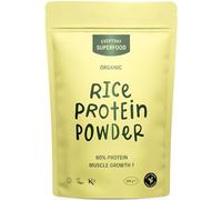 Everyday Superfood Organic Rice Protein Powder, 190g | Natural Water-Based Extraction from Brown Rice | Labe Tested | Unflavoured