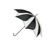 Everyday Swirl Stick Umbrella Black/Cream