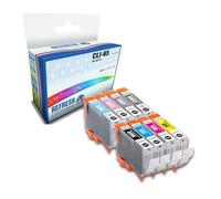 Everyday Valuepack of 8x Compatible CLI-65 Ink Cartridge Replacements for Canon Printers