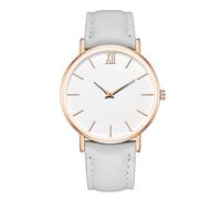 Everyday Watch Women's Quartz Strap Watch Analog Quartz Wrist Alloy Personality Dial Casual Dress Watches Elegant Women Business Wristwatch (Grey, One Size)