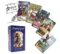 Everyday Witch Tarot Mini, Everyday Witch Tarot Mini, Includes Japanese Instruction Manual (English Language Not Guaranteed) FLATLAND Authentic, 78 Tarot Cards, Witch, Mini Size