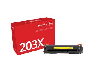 Everyday™ Yellow Toner by Xerox compatible with HP 203X (CF542X), High capacity