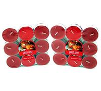 Everydayitems Baked Apple Fragranced Tea Light Candles x 36