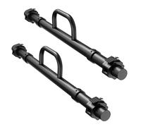 EVERYMATE Farmers Walk Handles, Barbell Style Grip Farmers Carry, Grip Strength Weight Training, Fits 2 Inch Weight Plate, Farmers Walk Bar Strength Training Workout Equipment (Pairs)