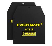 EVERYMATE Tactical Weighted Vest Plates - 3.75/5.75/8.75/14.5/19.75LB Pairs - Insert Weighted Vest Plates- Contoured Ergonomic Fit - WODs, Strength Training, Running, Weight Plates for Vest