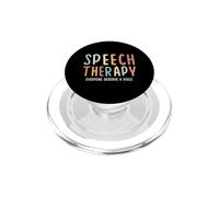 Everyone Deserves a Voice Speech Therapy SLP OT PopSockets PopGrip for MagSafe