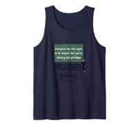 Everyone Has The Right to Be Stupid Sarcastic Quote Tank Top